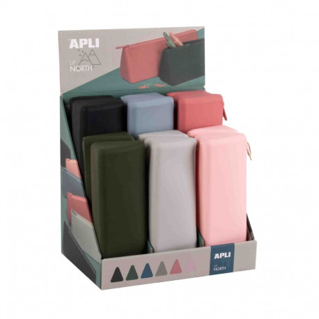 Pinal Up North, 60x80x220 mm, kolmekandiline, silikoonist, assortii, Apli