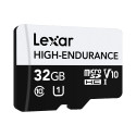 LEXAR MICROSDHC HIGH-ENDURANCE UHS-I/U1/10 R100/W30 (V10) 32GB
