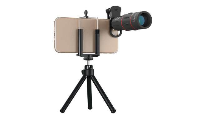 APEXEL APL-T18ZJ 18X camera lens with tripod (black)