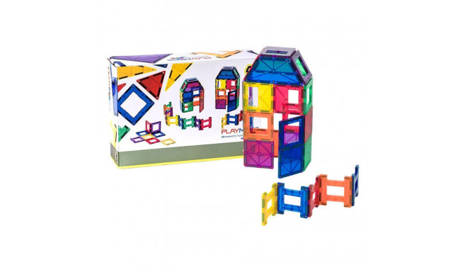 Magnetic tiles 3D Playmags 161 - 48 pcs set