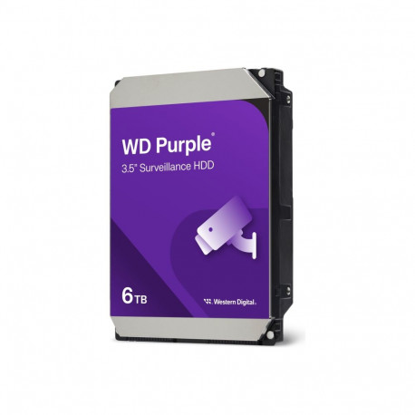Western Digital | Hard Drive | Purple WD64PURZ | 5460 RPM | 6000 GB