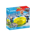 PLAYMOBIL ACTION HEROES Ugunsdzēsējs ar gaisa spilvenu 71465