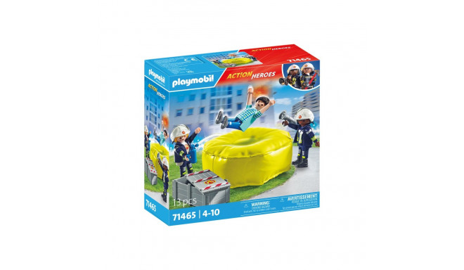 PLAYMOBIL ACTION HEROES Ugunsdzēsējs ar gaisa spilvenu 71465