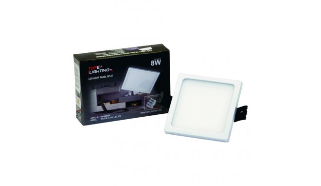 LED PANEL SPLIT SQ 8W NW IP44 640LM