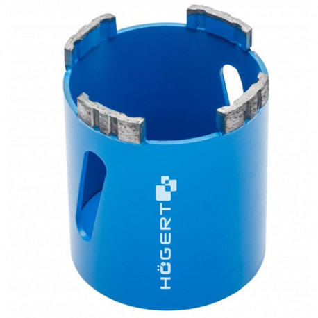 Hogert HT6D478 teemantlõikur, 82mm, 4 turbosegmenti, laserkeevitatud, teras