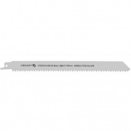 Zobenzāģa asmenis kokam 230mm 6TPI, HT6D916 HOGERT