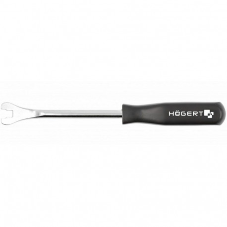 Hogert upholstery clip remover HT8G393, 230mm, steel, 18mm, 9mm, 13mm, ergonomic handle