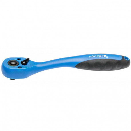 Reversa atslēga 1/2", 257mm, 72z, CrV HOGERT