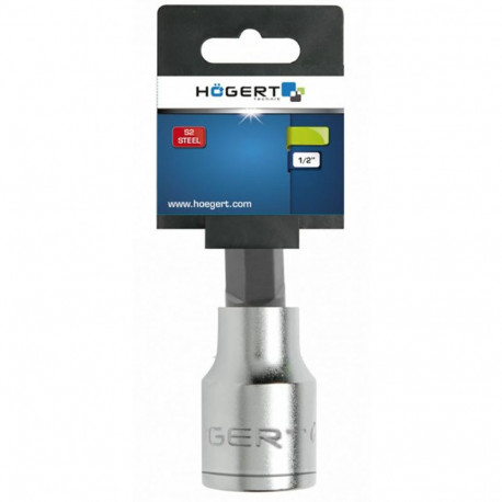 Uzgaļu galviņa TORX T27, 1/2" HT1S748 HOGERT