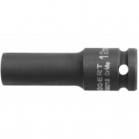 Hogert HT4R015 löökpesa, 1/2", 15mm, 78mm, CrMo, DIN 3121, kuusnurkprofiil