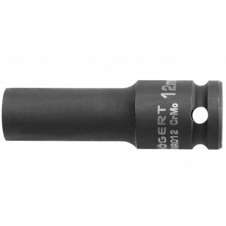 Hogert HT4R017 löökkruvipesa, 1/2", 17mm, CrMo, pikk, DIN 3121