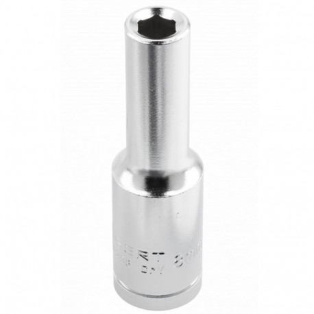 Hogert kuuskantpadrun HT1A280, 1/2 tolli, 30 mm, pikk, CrV, kuuskantprofiil, ristkülikajam