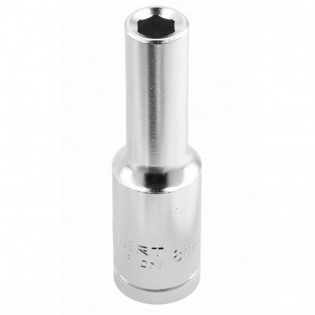 Hogert padrun HT1A274, 1/2 tolli, 24 mm, 76 mm, kuuskant, pikk, CrV