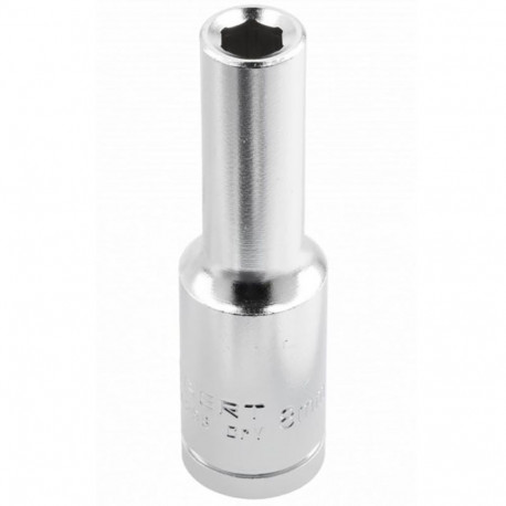 Hogert HT1A268 kuusnurkne pesa, 1/2", 18mm, pikk, CrV