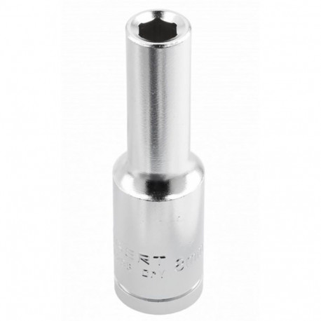 Hogert HT1A258 kuuskantpesa, 1/2", 8mm, pikk, CrV