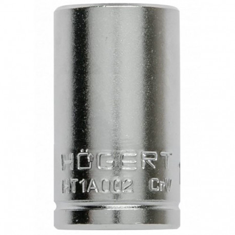 Hogert Socket HT1A003, 1/4", 4.5mm, CrV50BV30, DIN 3124, hexagon, AS-drive