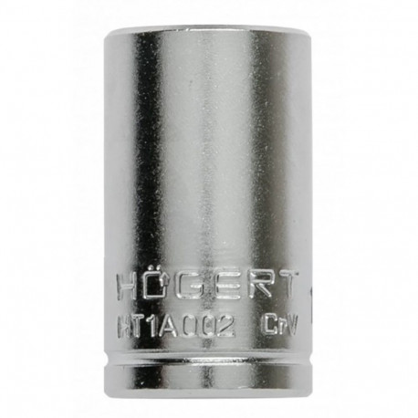 Hogert padrun HT1A004, 1/4", 5mm, 25mm, CrV50BV30, DIN 3124, kuuskant, AS-drive