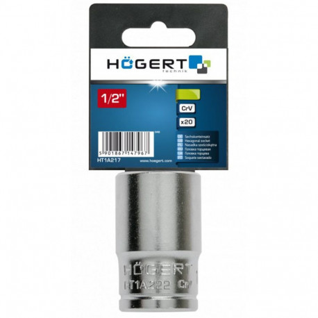 Padrunvõti 1/2" 22mm HT1A222 HOGERT