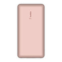 Belkin Power Bank 20K -varavirtalähde, 20 000 mAh, vaaleanpunainen