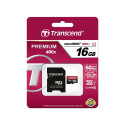Transcend 16 Gt microSDHC Class 10 UHS-I 400x -muistikortti