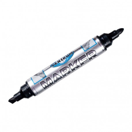 Permanent marker CENTRUM with two ends 1-5mm & 3.0mm black