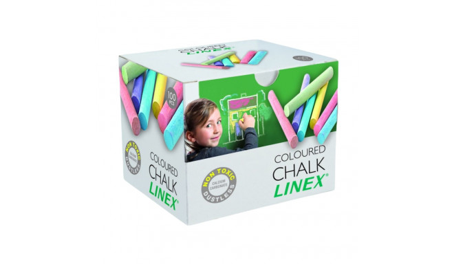 Мел для досок LINEX 100шт в упаковке