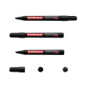 Permanent marker ErichKrause® P-300, color: black (box 12 pcs.)