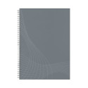 Folder in spiral binding A5 AVERY checkered gray 80 pages