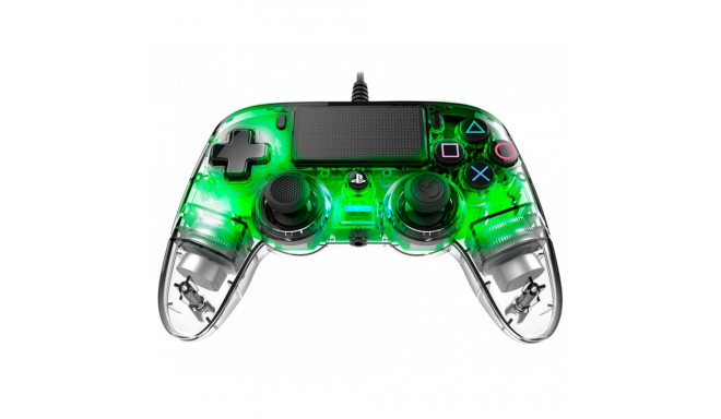 Nacon Compact Game Controller PS4 Clear Green Color