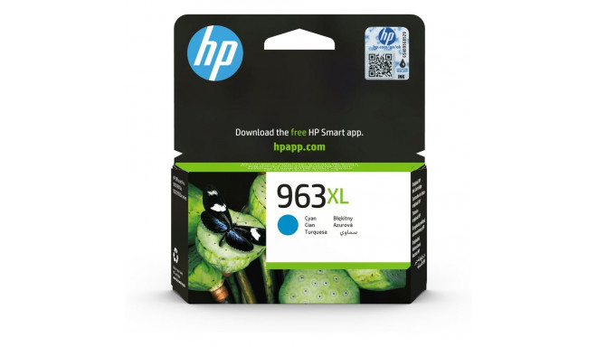 HP 963XL - Hojtydende - cyan - origina