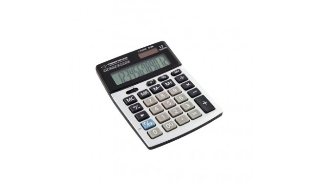 xlyne ECL102 calculator Desktop Basic Black, Silver