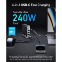 Anker 749 GaNPrime 240W USB-C x 3 USB-A x 1