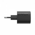 323 33W mains charger 1xUSB-A 1xUSB-C black