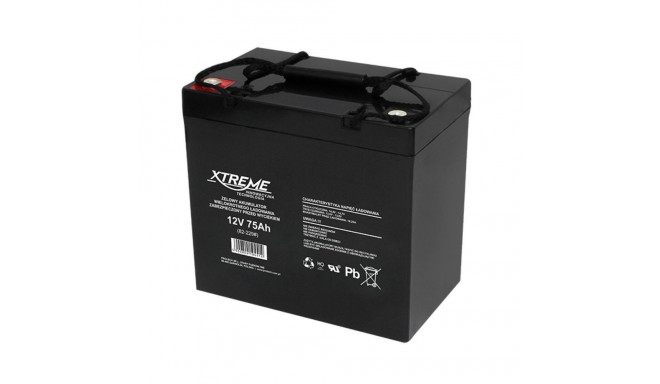 Gel battery 12V 75Ah XTREME