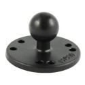 UNPKD. RAM 2 7/16" DIA.BASE WITH 1" BALL