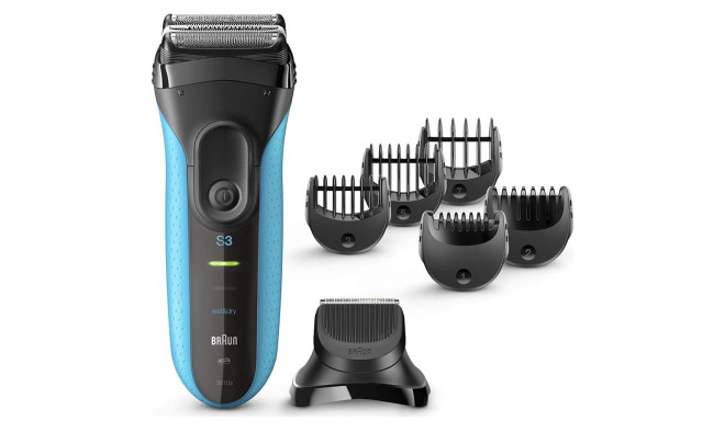 Braun | Shaver with trimmer | Series 3 Shave&Style 3010BT | Black/Blue