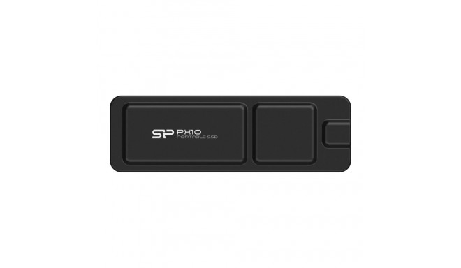 Silicon Power kaasaskantav SSD | PX10 | 1000 GB | USB 3.2 Gen 2 | Must