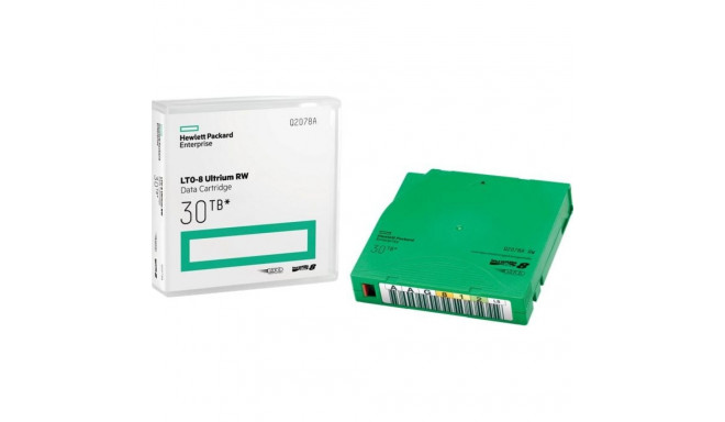 HP LTO-8 Ultrium 30TB RW Andmekassett - Tühi andmelint - LTO - 12000 GB - 30000 GB - 30 aastat - 183