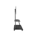 LOGILINK BP0085 TV monitor cart 60–105inch height adjustable 150kg max.