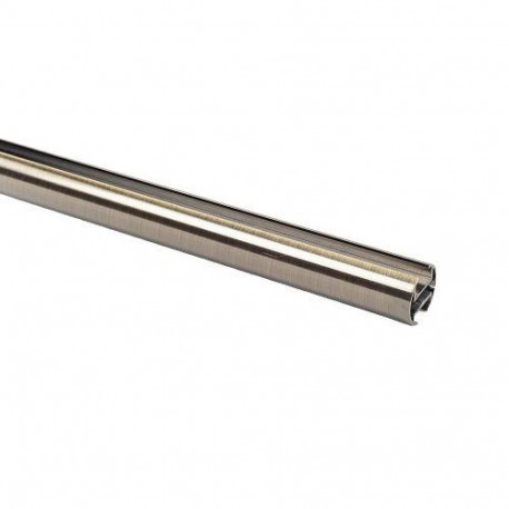 CURTAIN ROD PROFILE GOLD ASPEN 2.4M D19