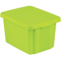 STORAGEBOXCURVER 26L+LID GREEN 598