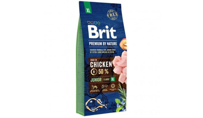 DOG FOOD BRIT PREM NATURE JUNIORXL 15KG