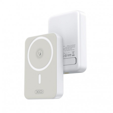 XO power bank magnetic PR231 20W 10000mAh white for MagSafe