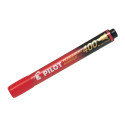 Permanentne marker PILOT 400 lõigatud otsaga 4mm punane
