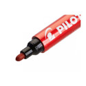 Permanent marker PILOT 100 with a cone tip 1mm red