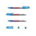 Tekstimarker ERICH KRAUSE V-15 helesinine
