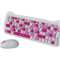 CANYON HSET-W6 Keyboard+Mouse Kitty Edition AAA+АА Wireless Pink