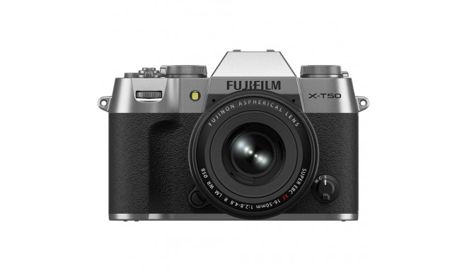 FUJIFILM X-T50 + FUJINON XF 16-50mm F2.8-4.8 R LM WR (Silver)