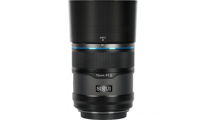 Sirui Sniper Lens APS-C AF 75mm F1.2 Z-Mount Black Carbon