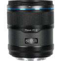 SIRUI SNIPER LENS APS-C AF 75MM F1.2 Z-MOUNT BLACK CARBON